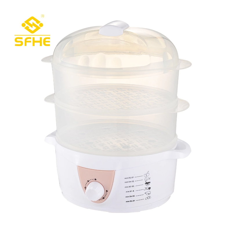 High-performance plastic electric steamer