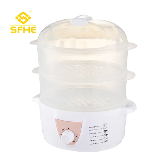 High-performance plastic electric steamer