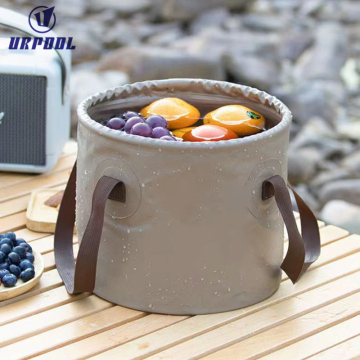 Folding Cube Bucket: Essential Camping and Household Item