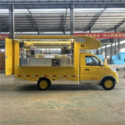 Portable Ice Cream and Coffee Truck for Street