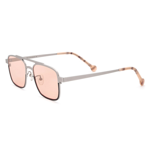 Titanium Acetate Aviator Sunglasses