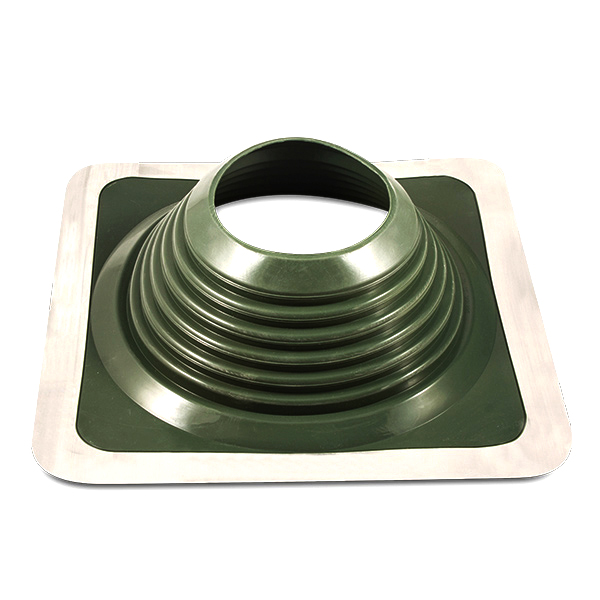 Solin de toit en caoutchouc EPDM/Silicone de couleur verte personnalisée