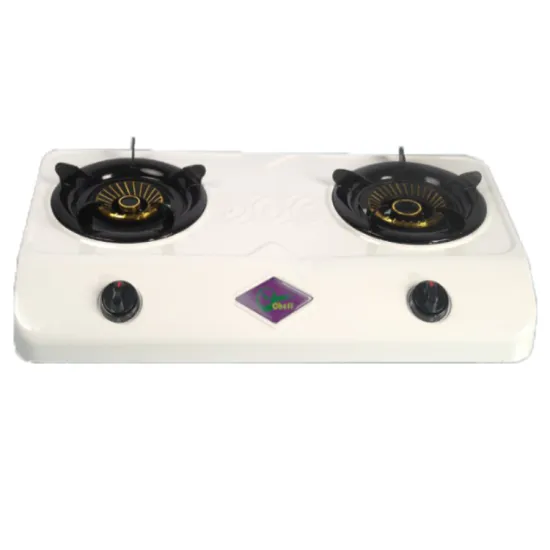 High Quality 2 Burner Gas Stove Home Kitchen Abs Knob Powder Coating Cooker