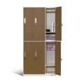 Security Steel Locker Narrow 6 Door Gym Lockers