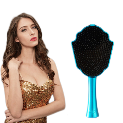 Nouvelle brosse chaude de Detangle de cheveux