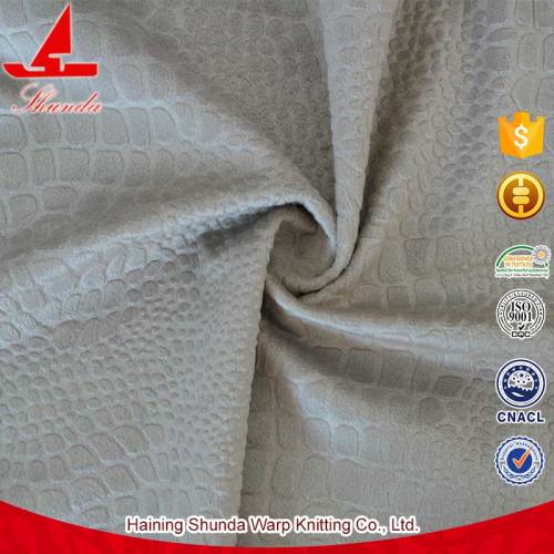 upholstery fabric embossed super soft fabric for baby