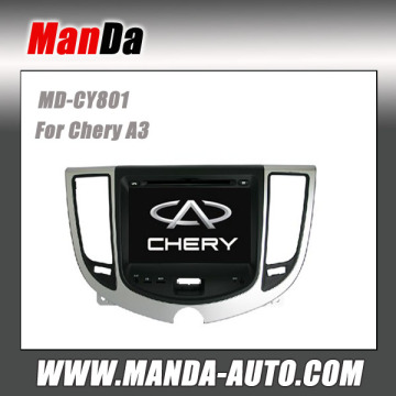 anda 2 din car dvd player for Chery A3 indash head unit factory audio touch screen dvd satellite radio