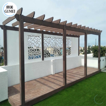 Modern Design Outdoor Pergola Gazabo Opening Roof Waterproof Aluminium Garden Pergola