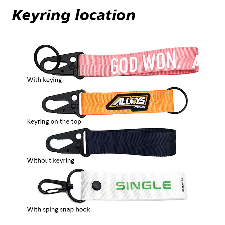 Short Lanyard Keychain 3