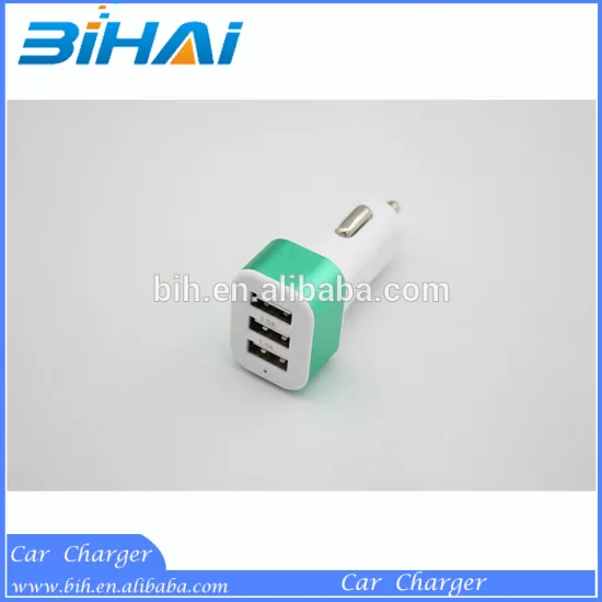 3 ports USB car charger, three ports car charger