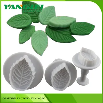 Christmas leaves Shape Cake Biscuit Pastry Plastic Cookie Cutter