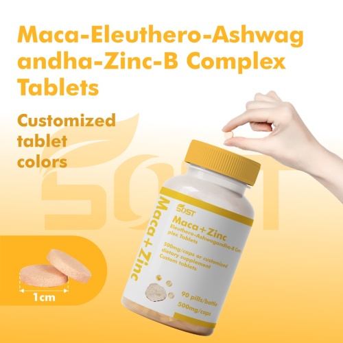 Premium Maca Eleuthero Ashwagandha cink B kompleks tablete