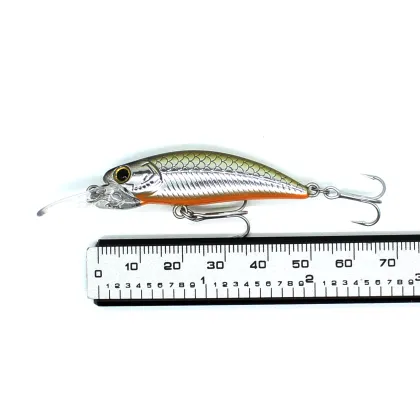 AOCLU Floating Shad Hard Bait Minnow for Deep Diving Bass Fishing