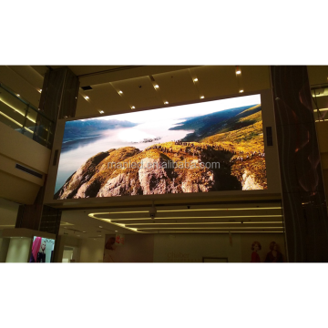 Kadar Refresh High LED Pengiklanan Wall Wall Display P2-P6 untuk mesyuarat, jabatan, hotel