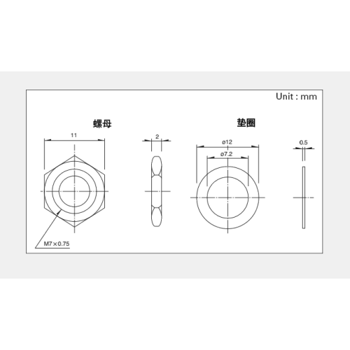 Potenziometro rotativo serie Rk163