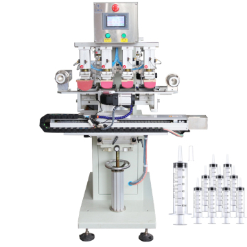 360 Degrees Rotary Single Color Syringe Printer with Servo Motor
