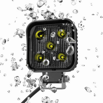 Offroad Waterproof 15W LED Work Light Truck Accessories 24V Driving Lights