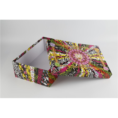 Custom Printed Cardboard Lid And Base Shoe Box
