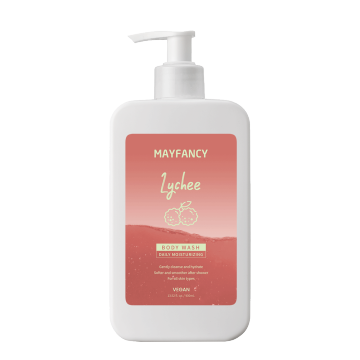 lychee flavor body wash for cleansing and nourishing