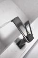 Single handle faucet black and chrome brass bathroom wash basin faucet