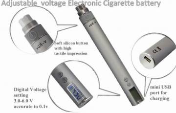 EGO V Variable Voltage Battery with LCD