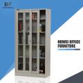 Metal sliding door office storage cupboard