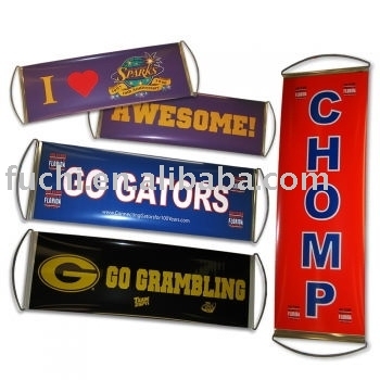Fan Rolling Banner con logo personalizzato per la promozione