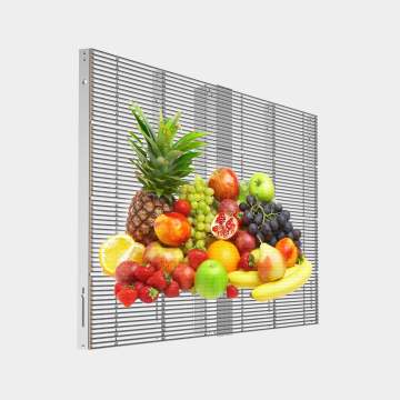 Display LED trasparente impermeabile esterno P3.91 1000x1000mm Outlet di fabbrica