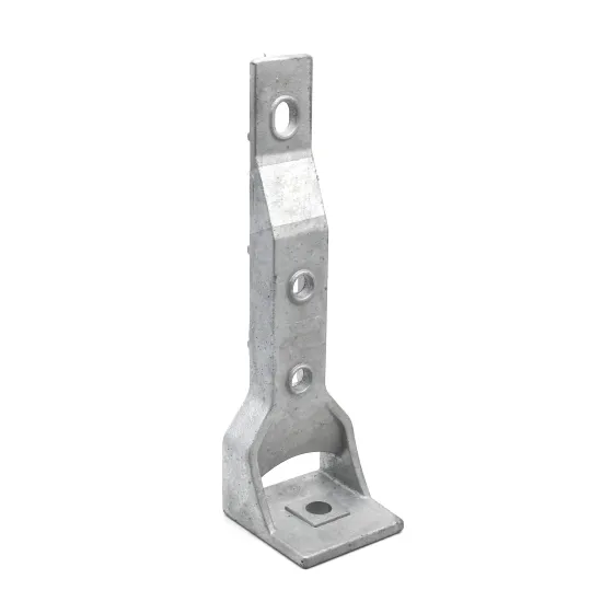 Iron Casting Power Line Hardware Pole Top Bracket
