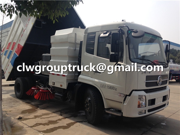 Dongfeng Tianjin Vacuum Street Sweeper Truck