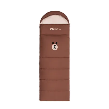 MOBI GARDEN & LINE FRIENDS Zhu Yue Adult Portable Sleeping Bag for Outdoor Camping