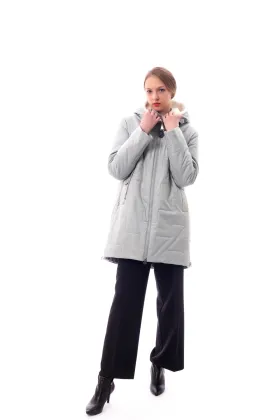 fashion Women's Fashion Hat Long Coat