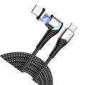 100W Magnetic Fast Charging Usb C Data Cable