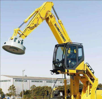 Điện hủy tần số cao để nâng phế liệu thép trong cần cẩu và máy xúc