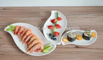 Hotel western-style food tableware creative porcelain dessert plate