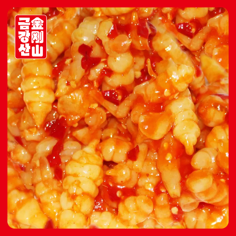 Spicy pickled rhizome of balloon flower