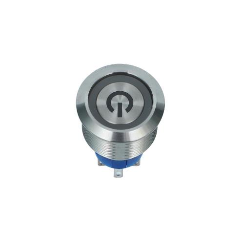 LED On/Off Metal Push button Switch