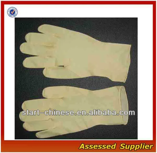 CX-102 Low Powder 9" Disposable Latex Examination Gloves/disposable examination latex gloves/disposable latex gloves/latex