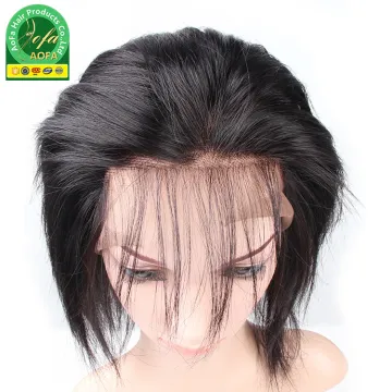 Human Lace Wig Natural Prepluck Hairline Top Quality Full Lace Wig