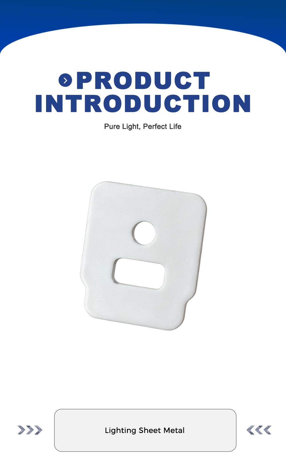White Lamp Pressing Plate x