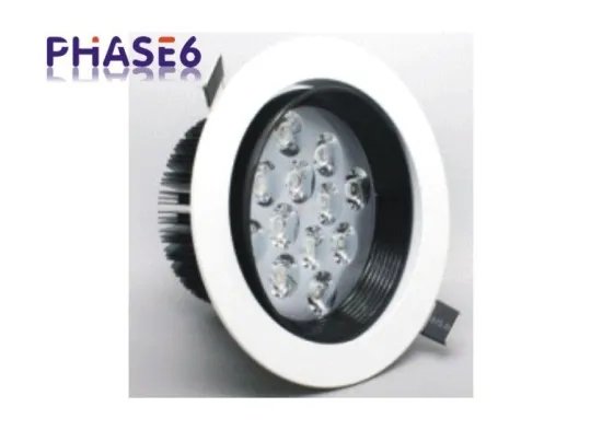 12w 1200lm High Power Led Recessed Ceiling Lights With Aluminum Housing