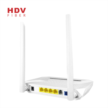 Kosteneffectieve OEM/ODM XPON ONU met 1GE + 3FE + 1POTS + 2.4G WIFI Ondersteunende SIP-protocol voor VoIP-services
