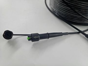 Kabel Patch FTTA kalis air Mini SC diperkuat 5mm