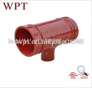 UL FM Approved Ductile Iron Grooved Fittings