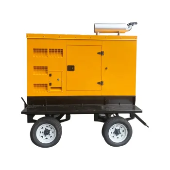 Brand New 4 Cylinder Diesel Generator with Electric Start - 50Hz/60Hz 50kW Ricardo Engine
