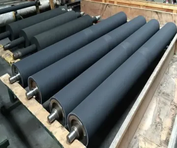 Rubber coated roll wholesale