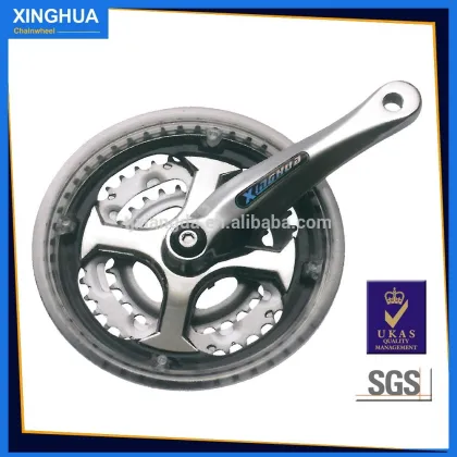 bicycle crank & chainwheel