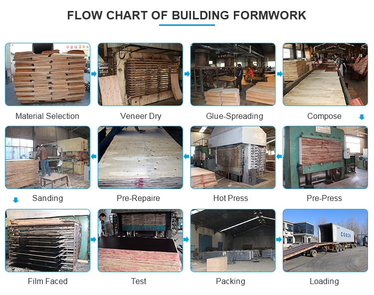 film faced plywood process