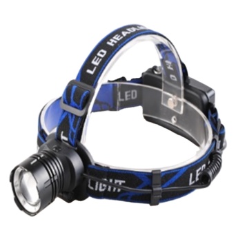 Headlamp LED boleh dicas semula mudah alih 2xpe untuk mendaki, kalis air ipx4
