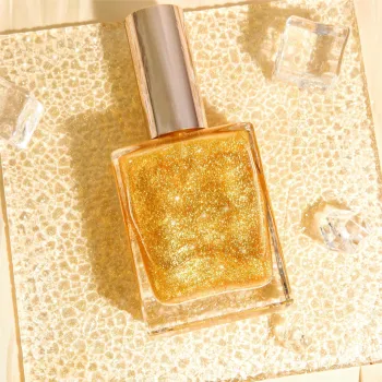 Shimmer Body Oil: Bronze, Gold, and Highlighter Collection for a Brighten Glow and Pearl Illumination